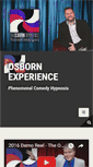 Mobile Screenshot of osbornexperience.com